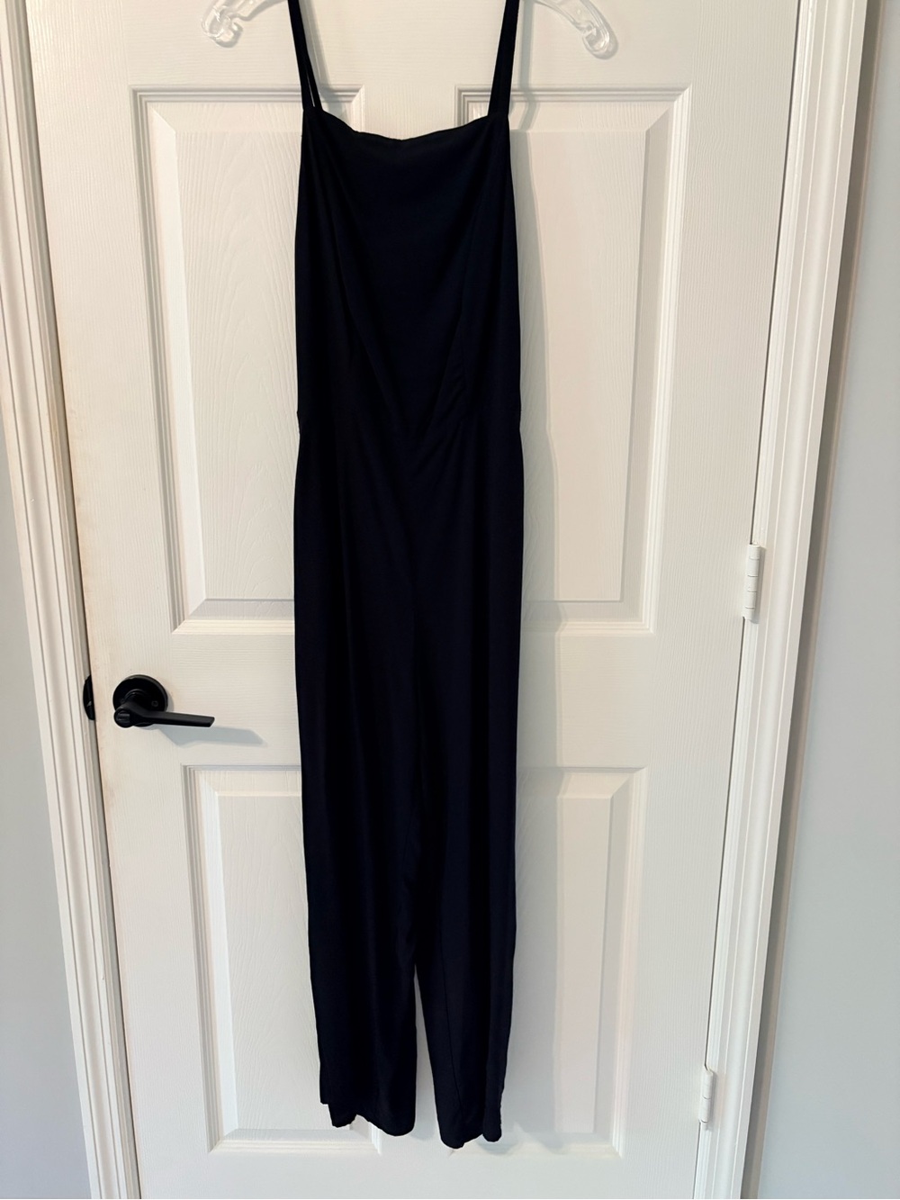 Old Navy Black Strappy Jumpsuit